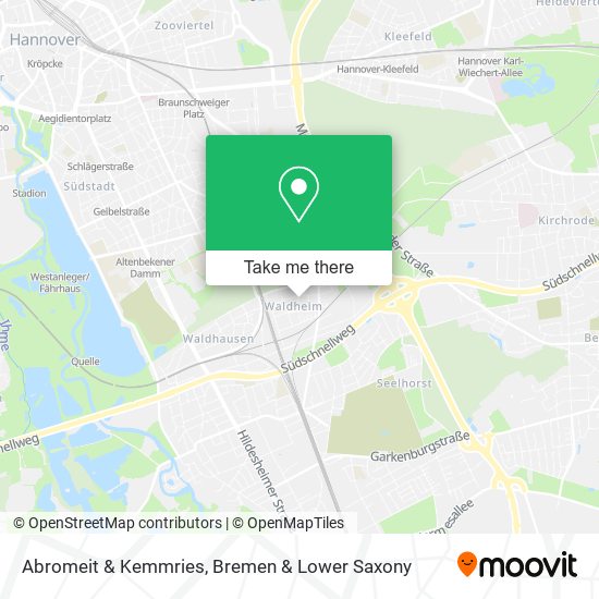 Abromeit & Kemmries map