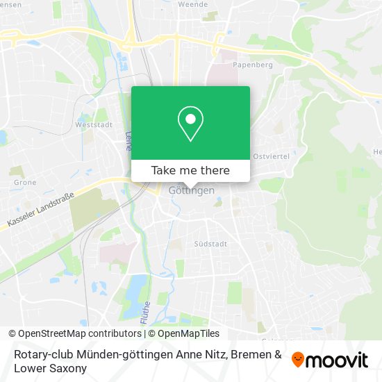 Rotary-club Münden-göttingen Anne Nitz map