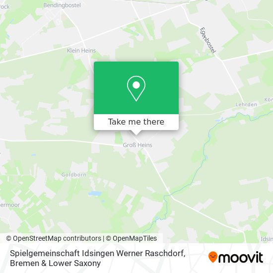 Spielgemeinschaft Idsingen Werner Raschdorf map