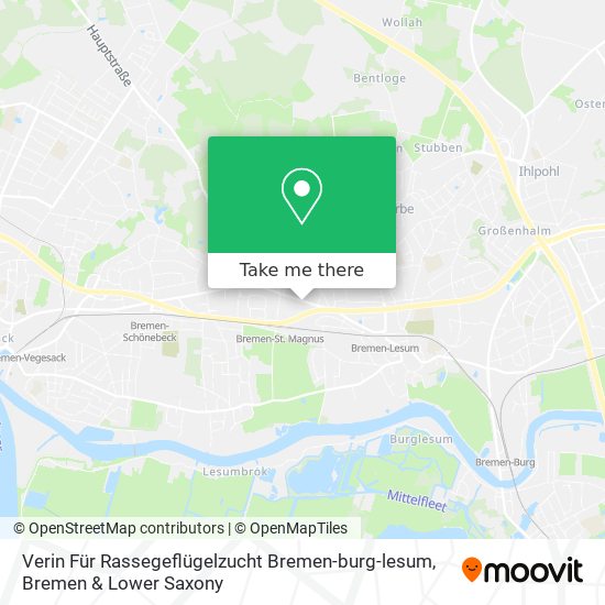 Verin Für Rassegeflügelzucht Bremen-burg-lesum map