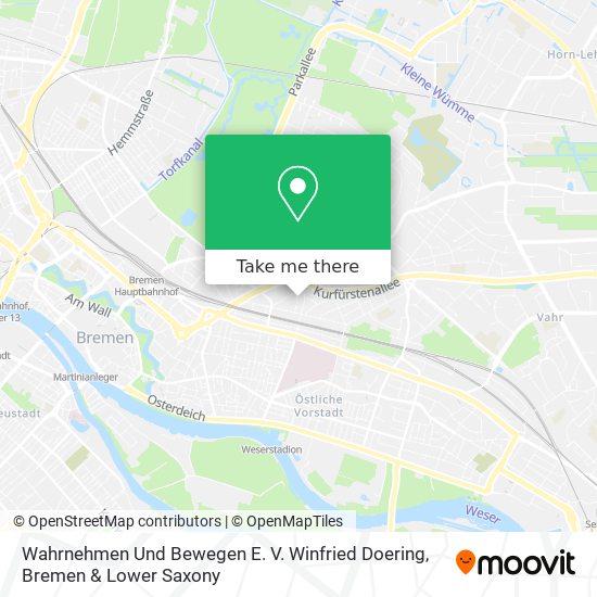 Wahrnehmen Und Bewegen E. V. Winfried Doering map