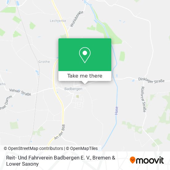 Reit- Und Fahrverein Badbergen E. V. map