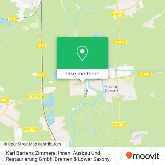 Karl Bartens Zimmerei Innen- Ausbau Und Restaurierung Gmbh map
