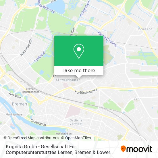 Карта Kognita Gmbh - Gesellschaft Für Computerunterstütztes Lernen