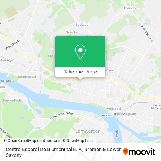 Centro Esparol De Blumenthal E. V. map