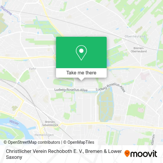 Карта Christlicher Verein Rechoboth E. V.