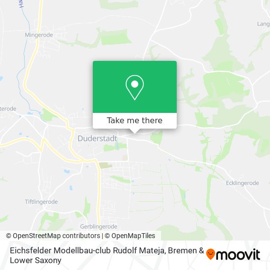 Eichsfelder Modellbau-club Rudolf Mateja map