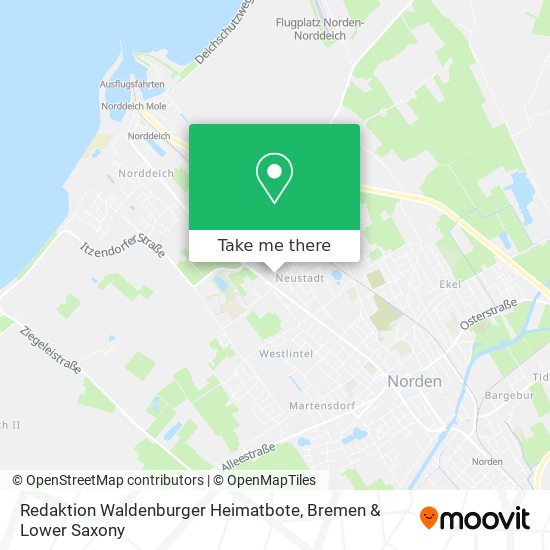 Redaktion Waldenburger Heimatbote map