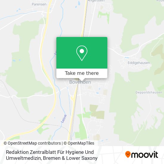 Redaktion Zentralblatt Für Hygiene Und Umweltmedizin map