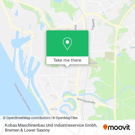 Карта Kobau Maschinenbau Und Industrieservice Gmbh