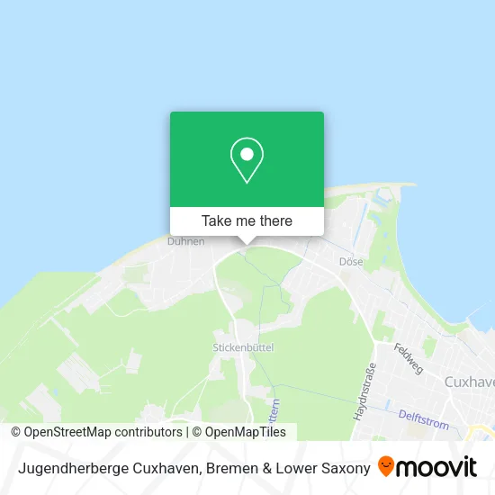 Карта Jugendherberge Cuxhaven