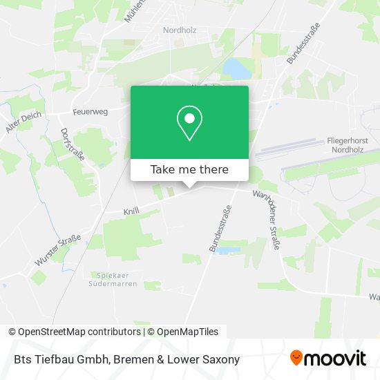 Bts Tiefbau Gmbh map