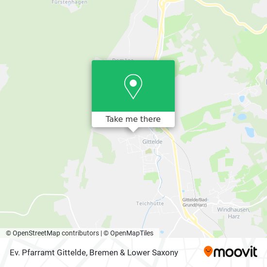 Ev. Pfarramt Gittelde map
