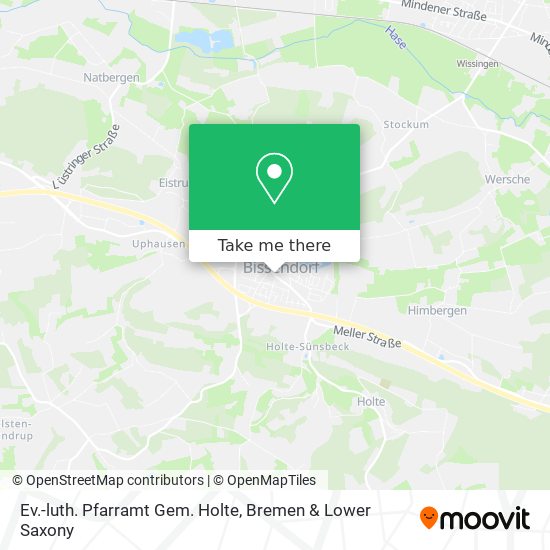 Ev.-luth. Pfarramt Gem. Holte map