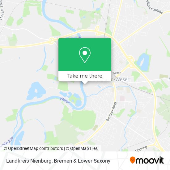 Landkreis Nienburg map