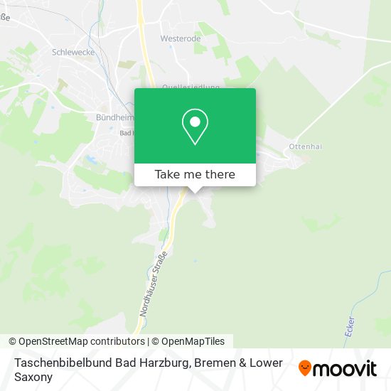 Taschenbibelbund Bad Harzburg map
