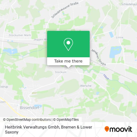 Heitbrink Verwaltungs Gmbh map