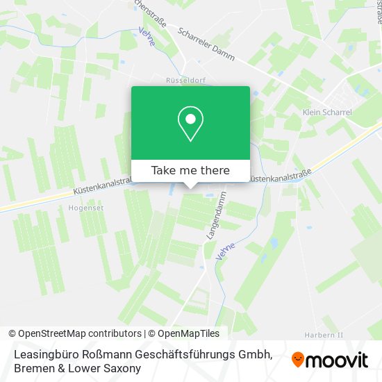 Карта Leasingbüro Roßmann Geschäftsführungs Gmbh