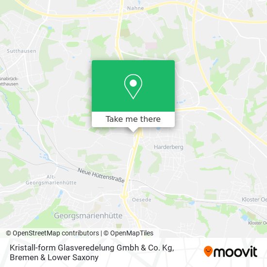 Kristall-form Glasveredelung Gmbh & Co. Kg map
