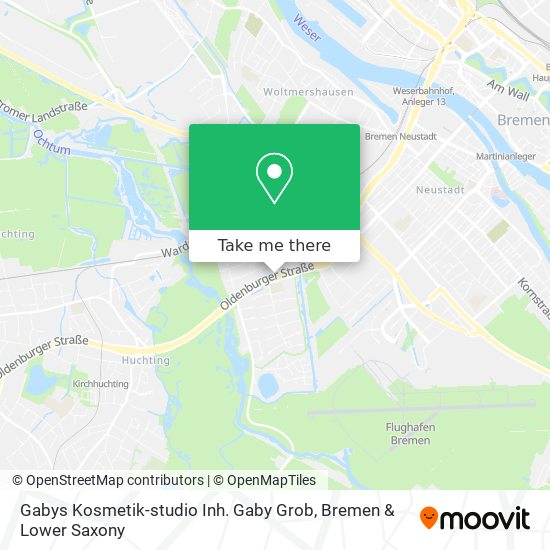 Gabys Kosmetik-studio Inh. Gaby Grob map