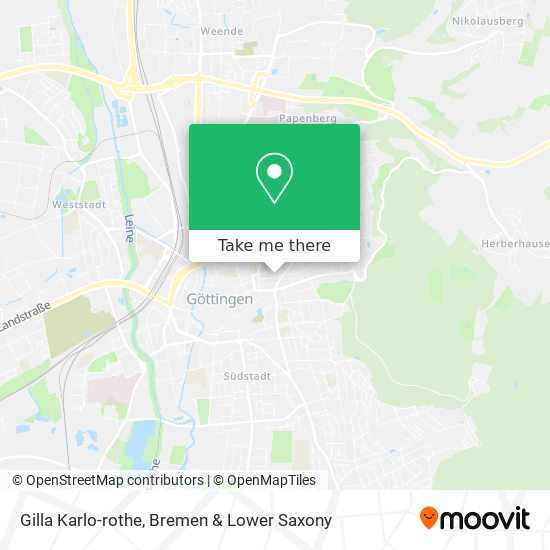 Gilla Karlo-rothe map