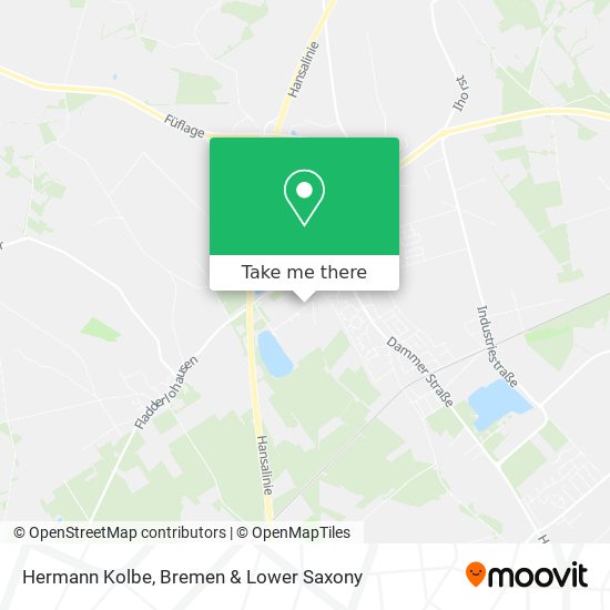 Hermann Kolbe map