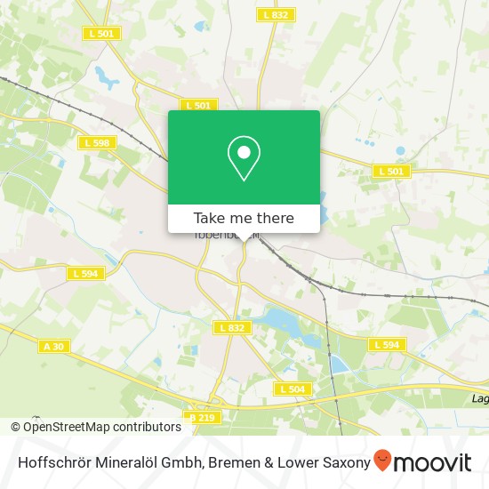 Hoffschrör Mineralöl Gmbh map