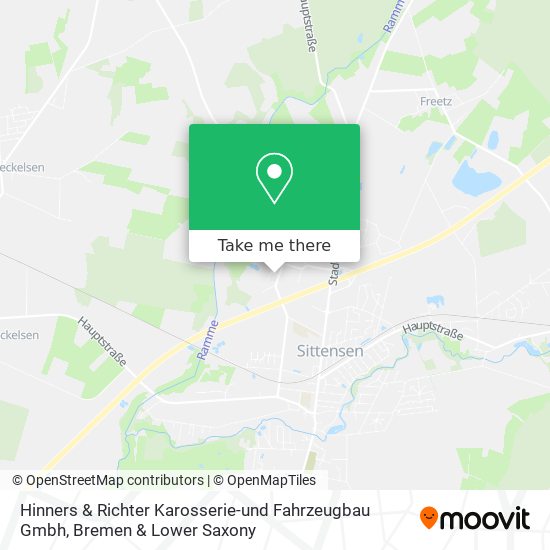 Hinners & Richter Karosserie-und Fahrzeugbau Gmbh map