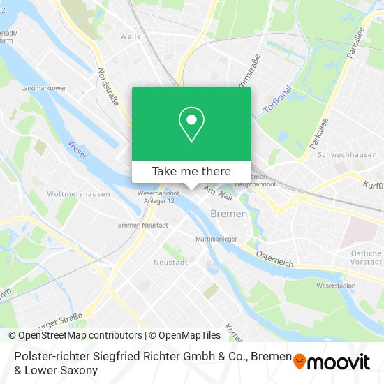 Карта Polster-richter Siegfried Richter Gmbh & Co.