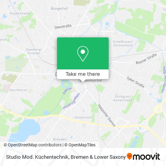 Studio Mod. Küchentechnik map