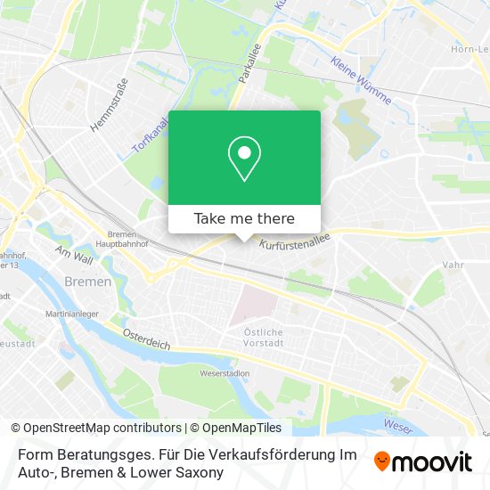 Form Beratungsges. Für Die Verkaufsförderung Im Auto- map