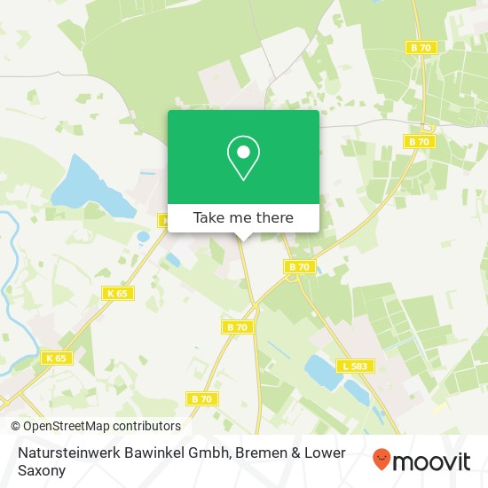 Natursteinwerk Bawinkel Gmbh map