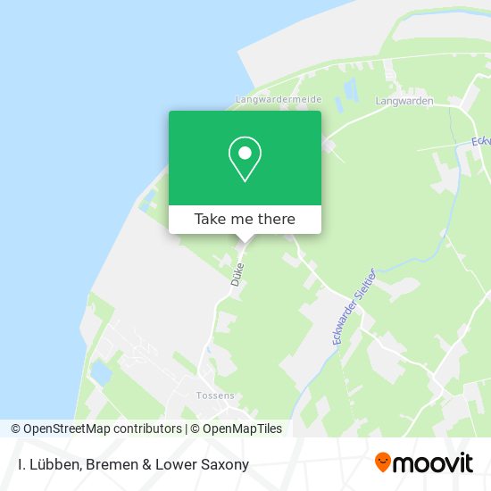 I. Lübben map