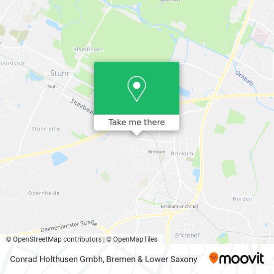 Conrad Holthusen Gmbh map