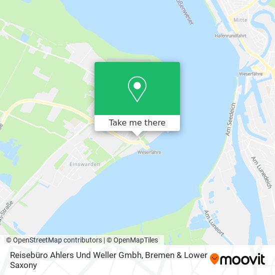 Reisebüro Ahlers Und Weller Gmbh map