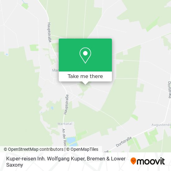 Kuper-reisen Inh. Wolfgang Kuper map