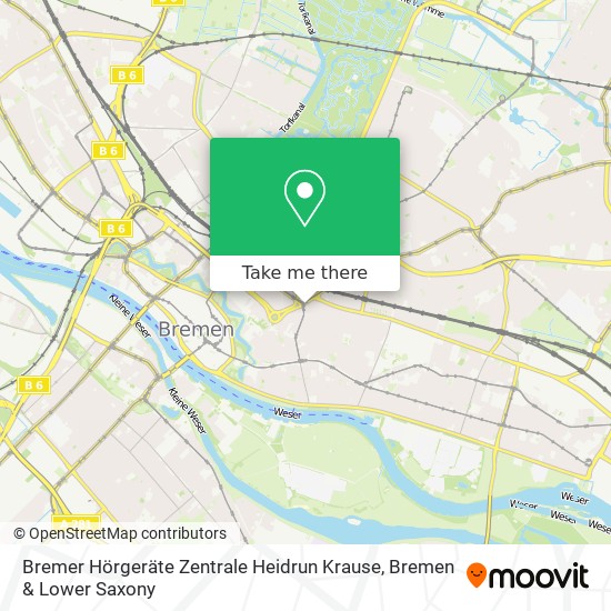 Bremer Hörgeräte Zentrale Heidrun Krause map