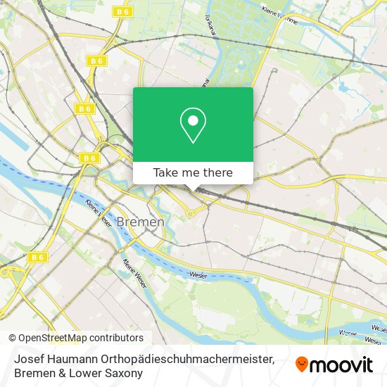 Josef Haumann Orthopädieschuhmachermeister map