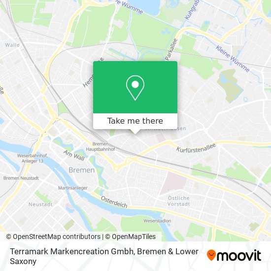 Terramark Markencreation Gmbh map