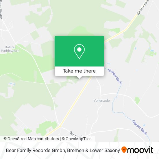 Bear Family Records Gmbh map