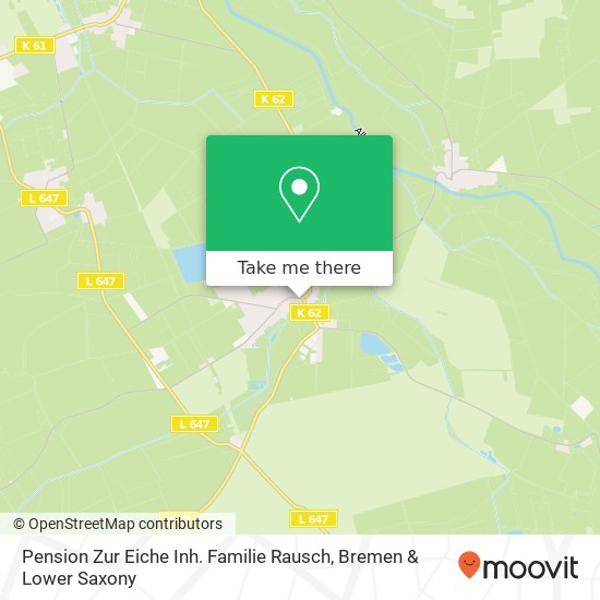 Pension Zur Eiche Inh. Familie Rausch map