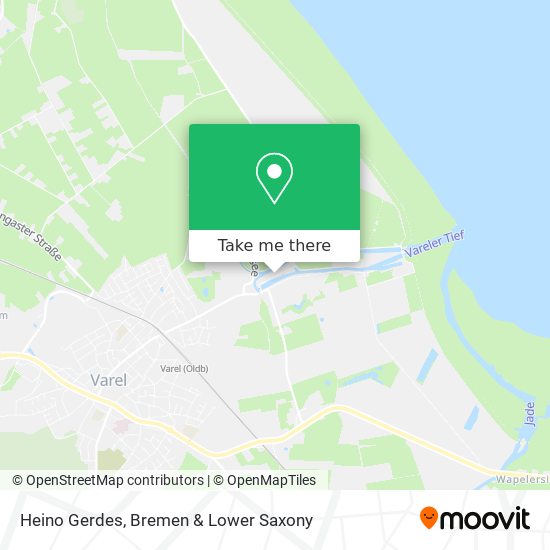 Heino Gerdes map