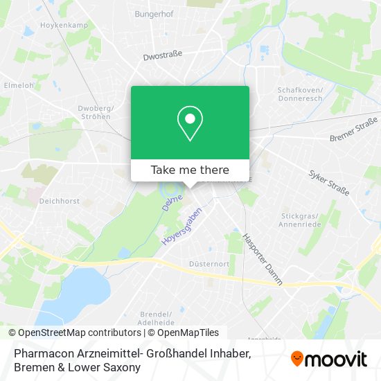 Pharmacon Arzneimittel- Großhandel Inhaber map