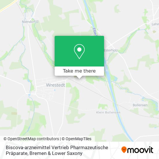 Карта Biscova-arzneimittel Vertrieb Pharmazeutische Präparate