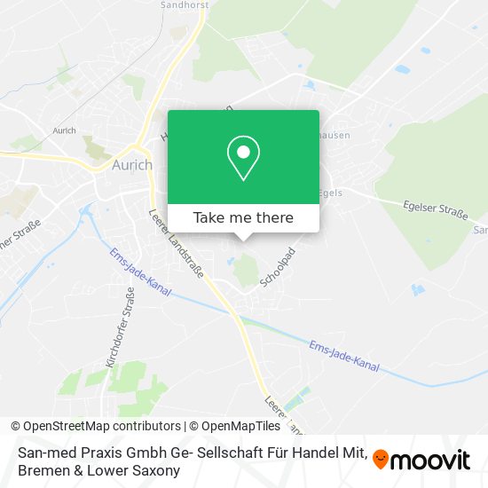 San-med Praxis Gmbh Ge- Sellschaft Für Handel Mit map