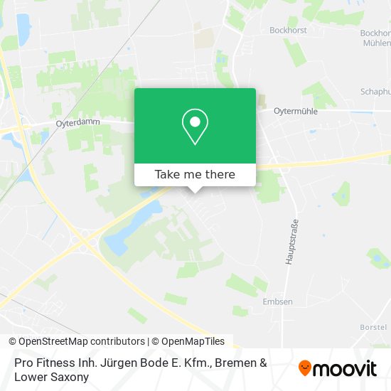 Pro Fitness Inh. Jürgen Bode E. Kfm. map