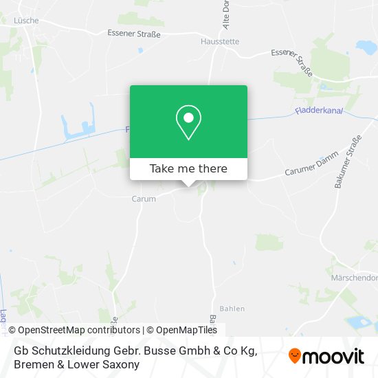 Gb Schutzkleidung Gebr. Busse Gmbh & Co Kg map