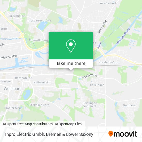 Inpro Electric Gmbh map