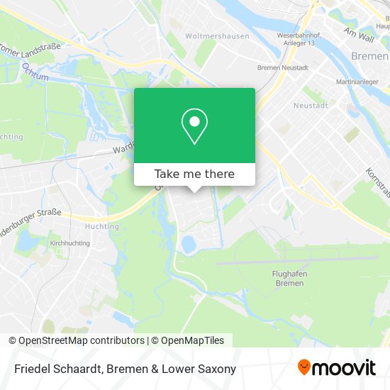 Friedel Schaardt map