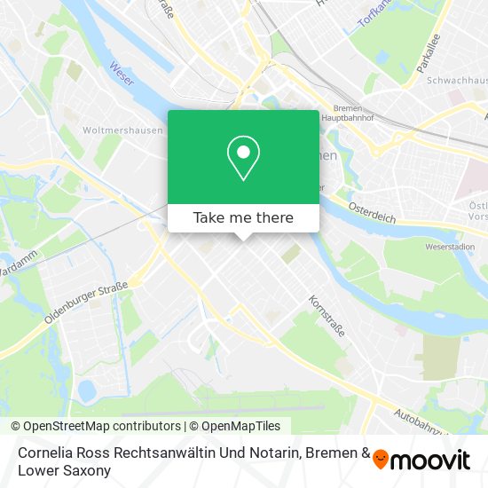 Cornelia Ross Rechtsanwältin Und Notarin map
